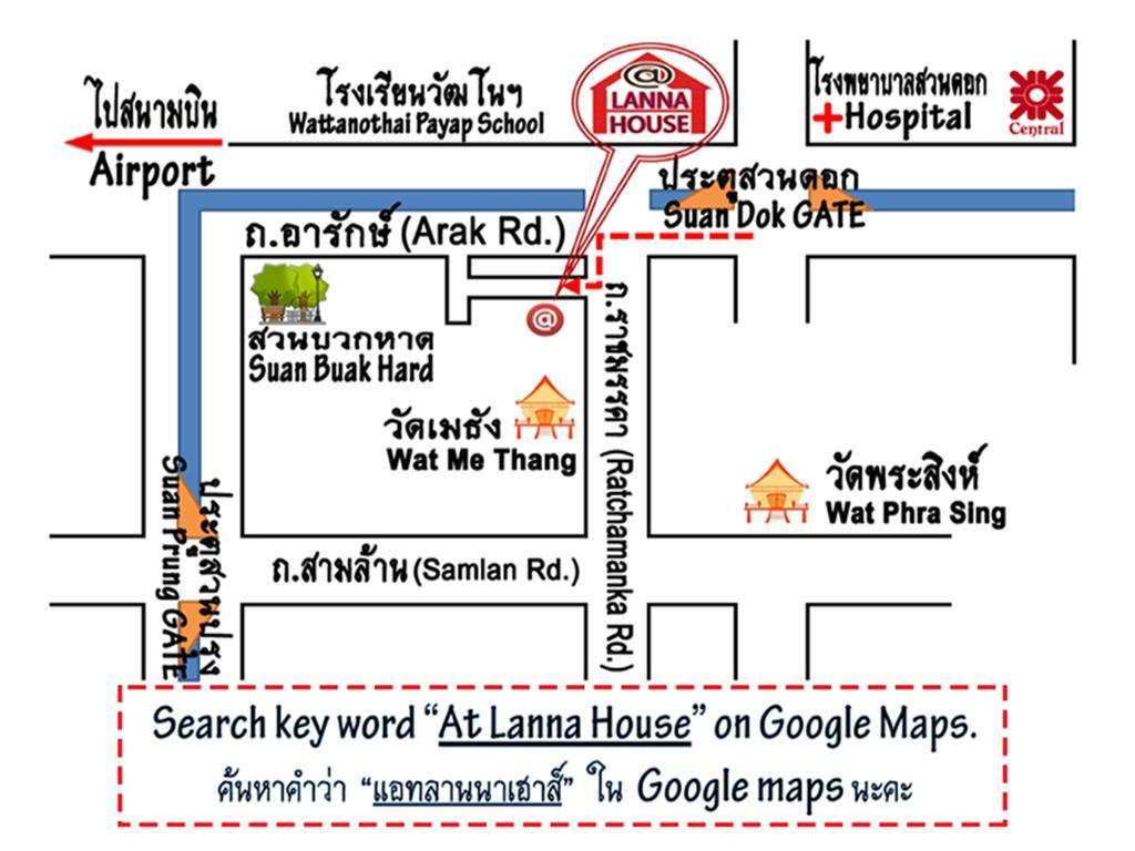 @Lanna House (Adults Only) Hostel Chiang Mai Buitenkant foto